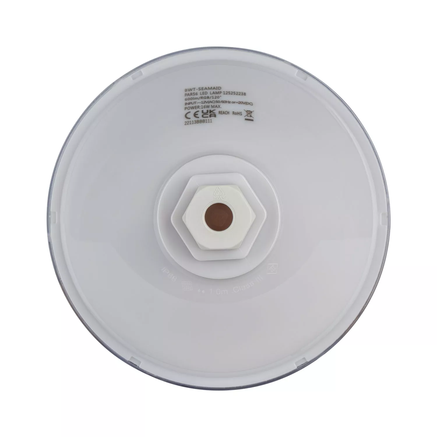 seamaid-led-par-56-ecoproof-scheinwerfereinsatz-hinten Seamaid LED PAR 56 Ecoproof Scheinwerfereinsatz - Kaltweiß (6500 K)