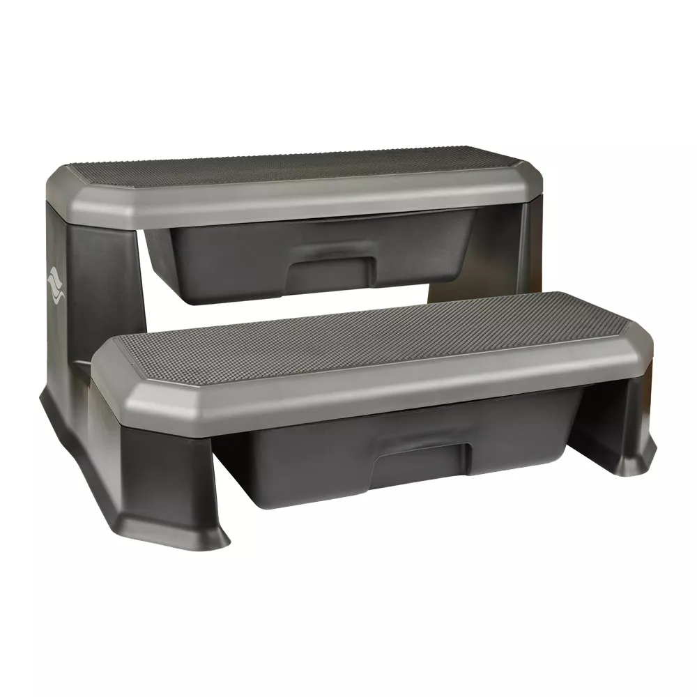 leisure-concepts-evo-step-whirlpooltreppe-graphite-schubladen Leisure Concepts Evo Step Black Whirlpooltreppe