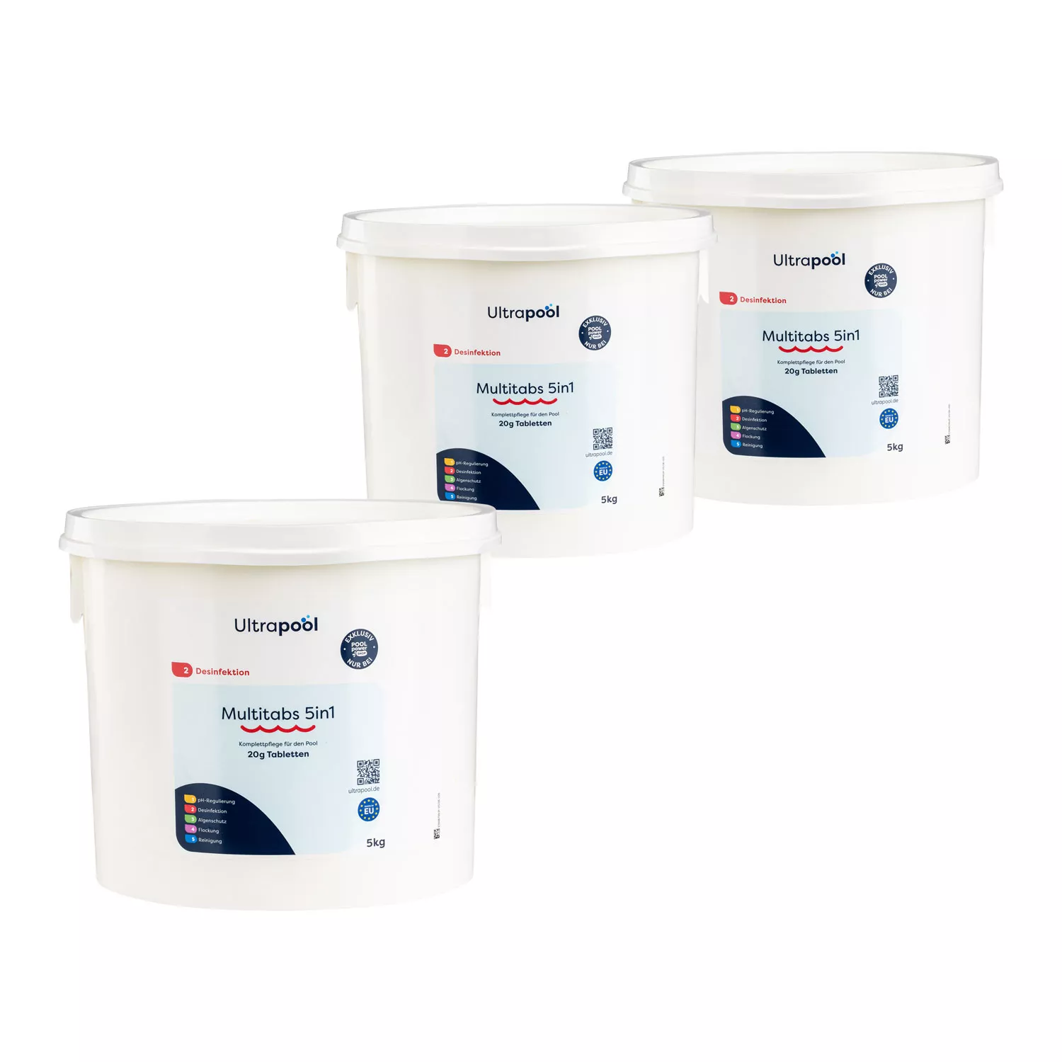 Ultrapool 5 in 1 Multitabs 20 g