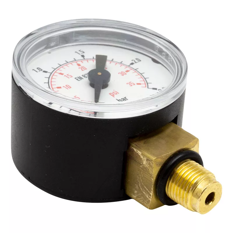 20010006_pic3 Manometer bis 2,5 bar 1/8 Zoll Anschluss unten