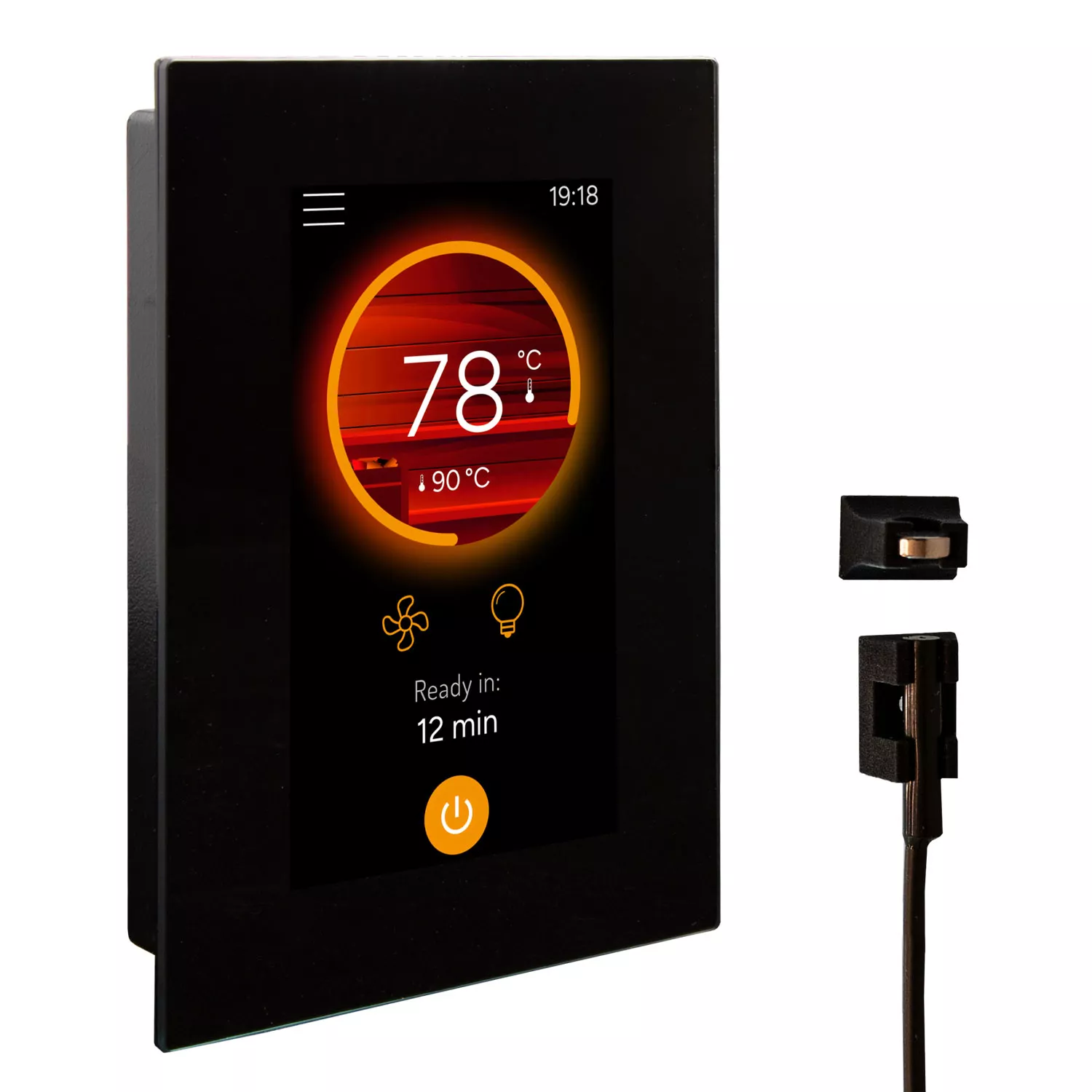 harvia-fenix-110-wifi-saunasteuerung-fuer-bio-kombi-saunaoefen-display Harvia Fenix FX110C WiFi Saunasteuerung für Bio-Kombi Saunaöfen