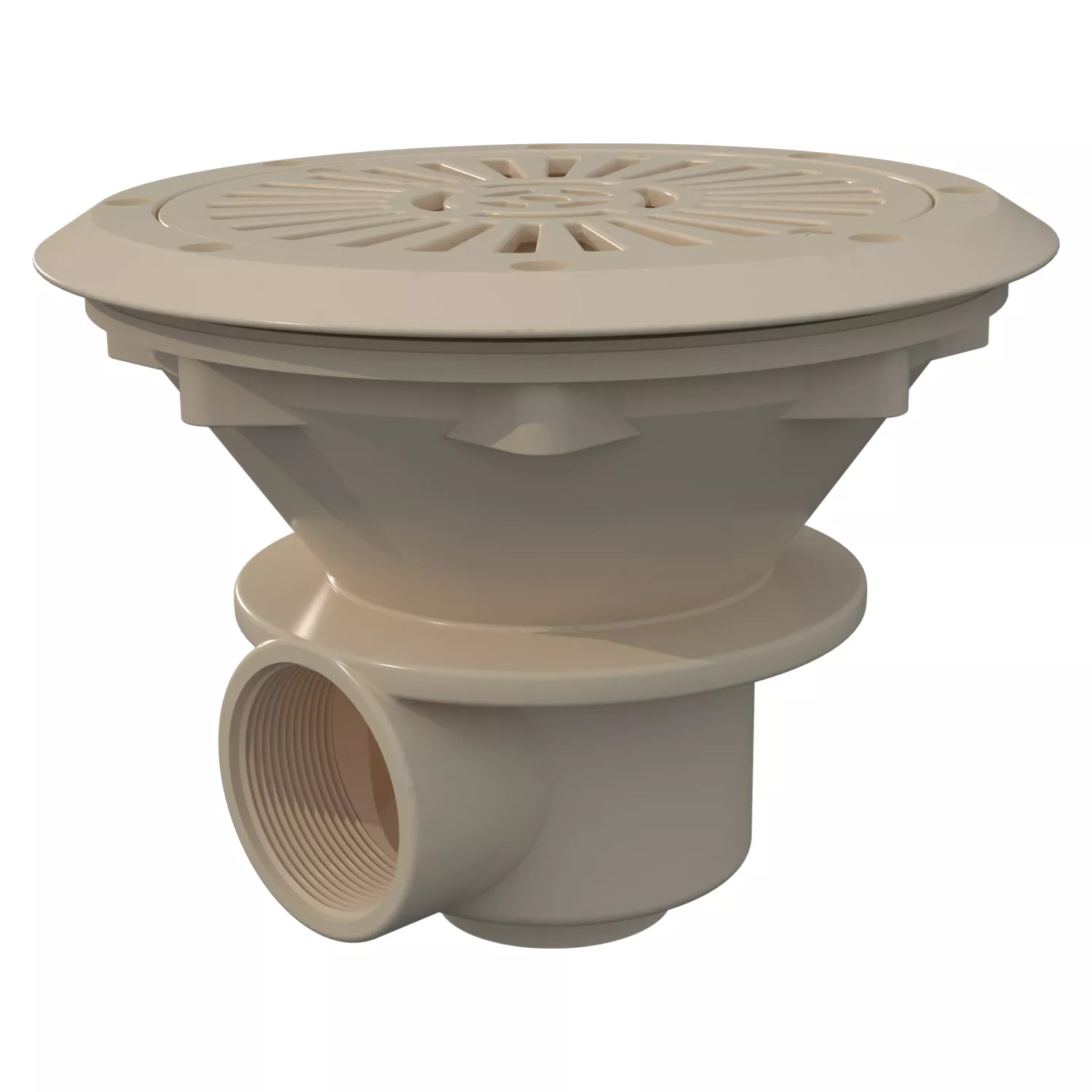 Astral ABS Bodenablauf 230 mm sand Folienbecken