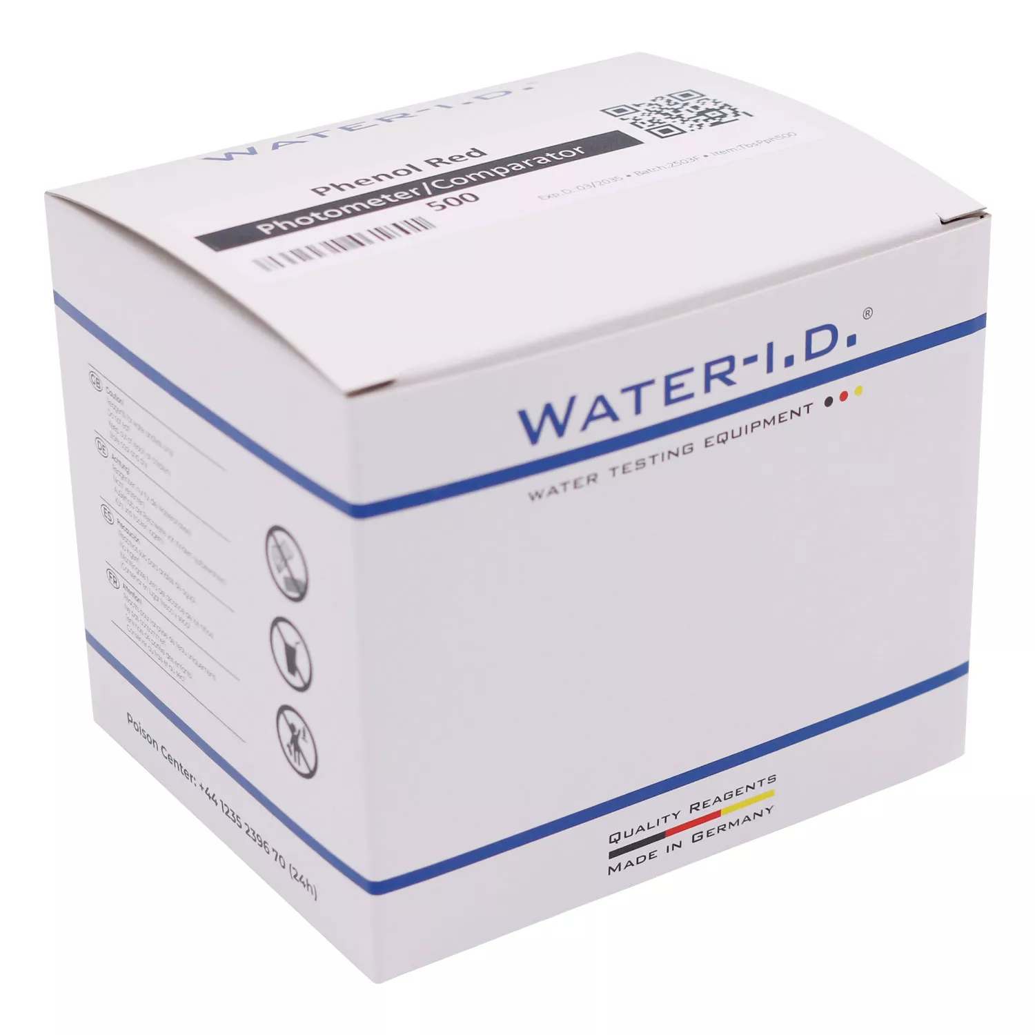 Phenol Red Testtabletten für Poollab - 500 Stk