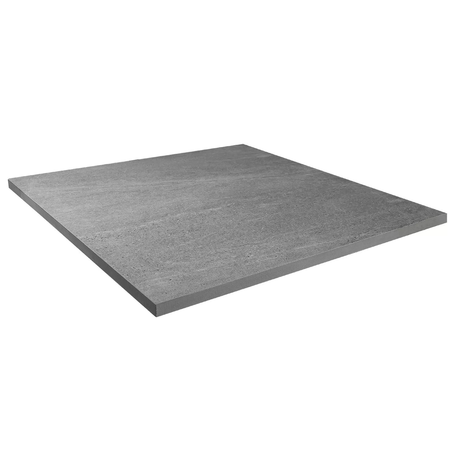 Ceramica-Nordic-dark-Grey-Terrassenplatte Scandi Roc Ceramica Exclusive Size Nordic Dark Grey Terrassenplatte - 100 x 100 cm