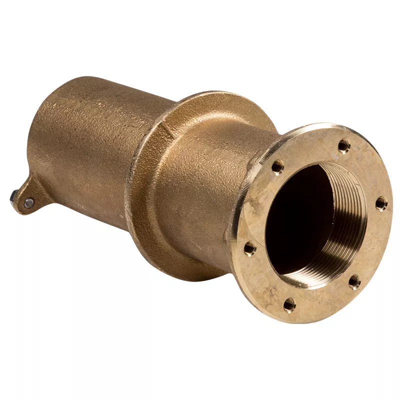 3000050_pic1 Wanddurchführung für Folien- und Fliesenbecken aus Rotguss