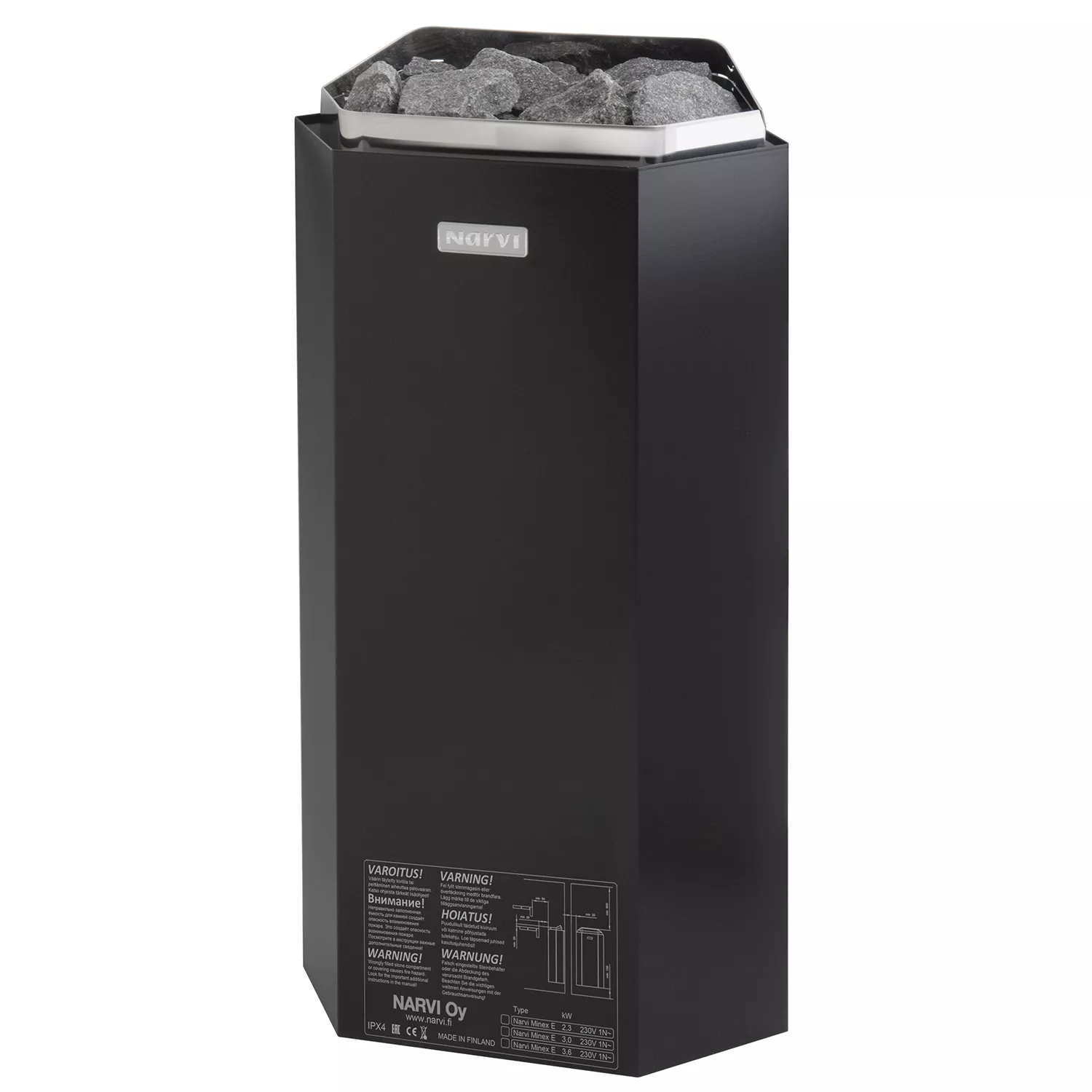 Narvi Minex E Saunaofen - 3,6 kW