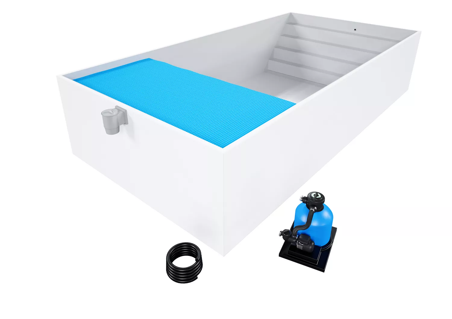 isotherm-pool-komplettset-comfort-hellgrau-mit-treppe-colossos Isotherm-Pool Komplettset Comfort hellgrau mit Treppe Colossos