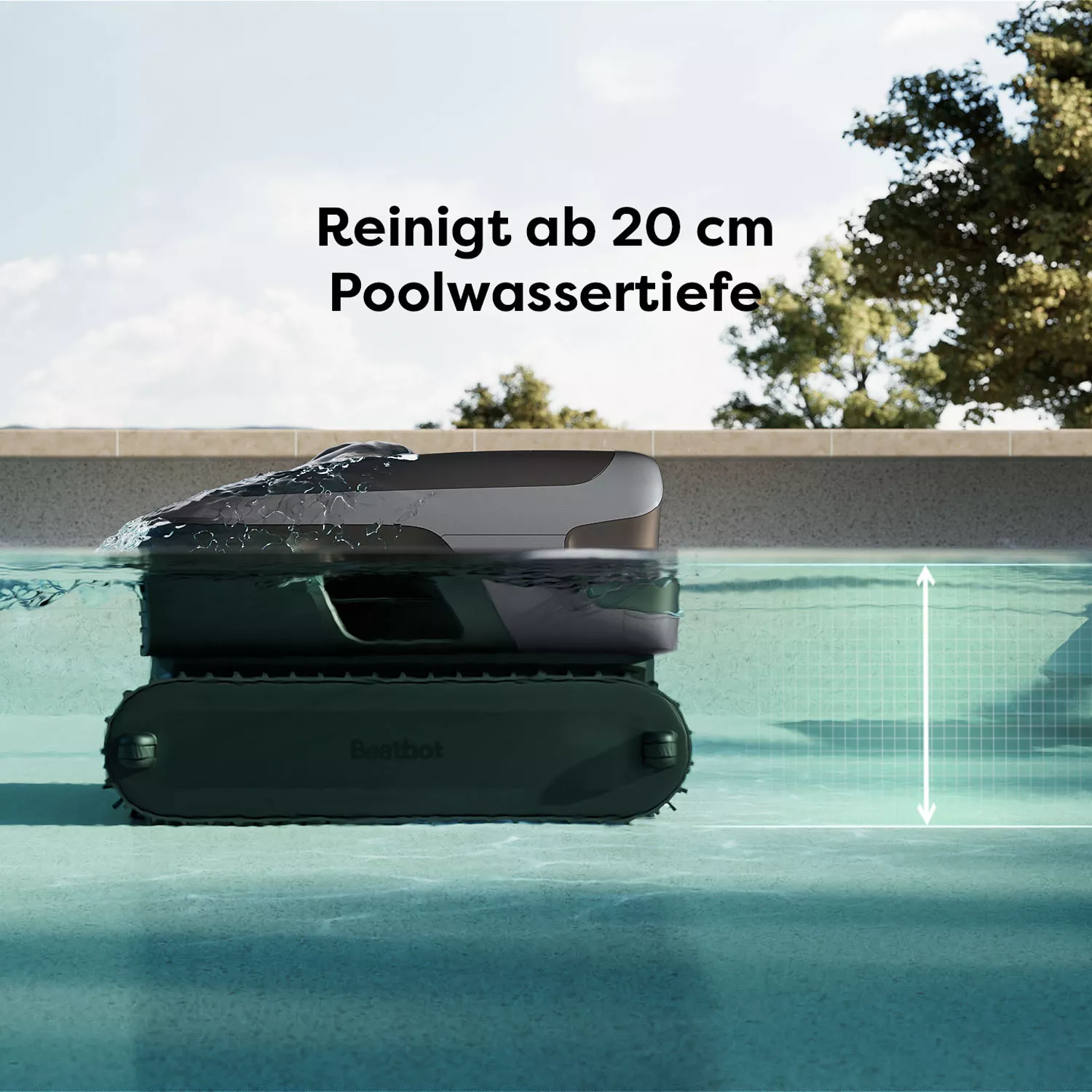poolroboter-beatbot-sora-p7-poolwassertiefe Poolroboter Beatbot Sora P7