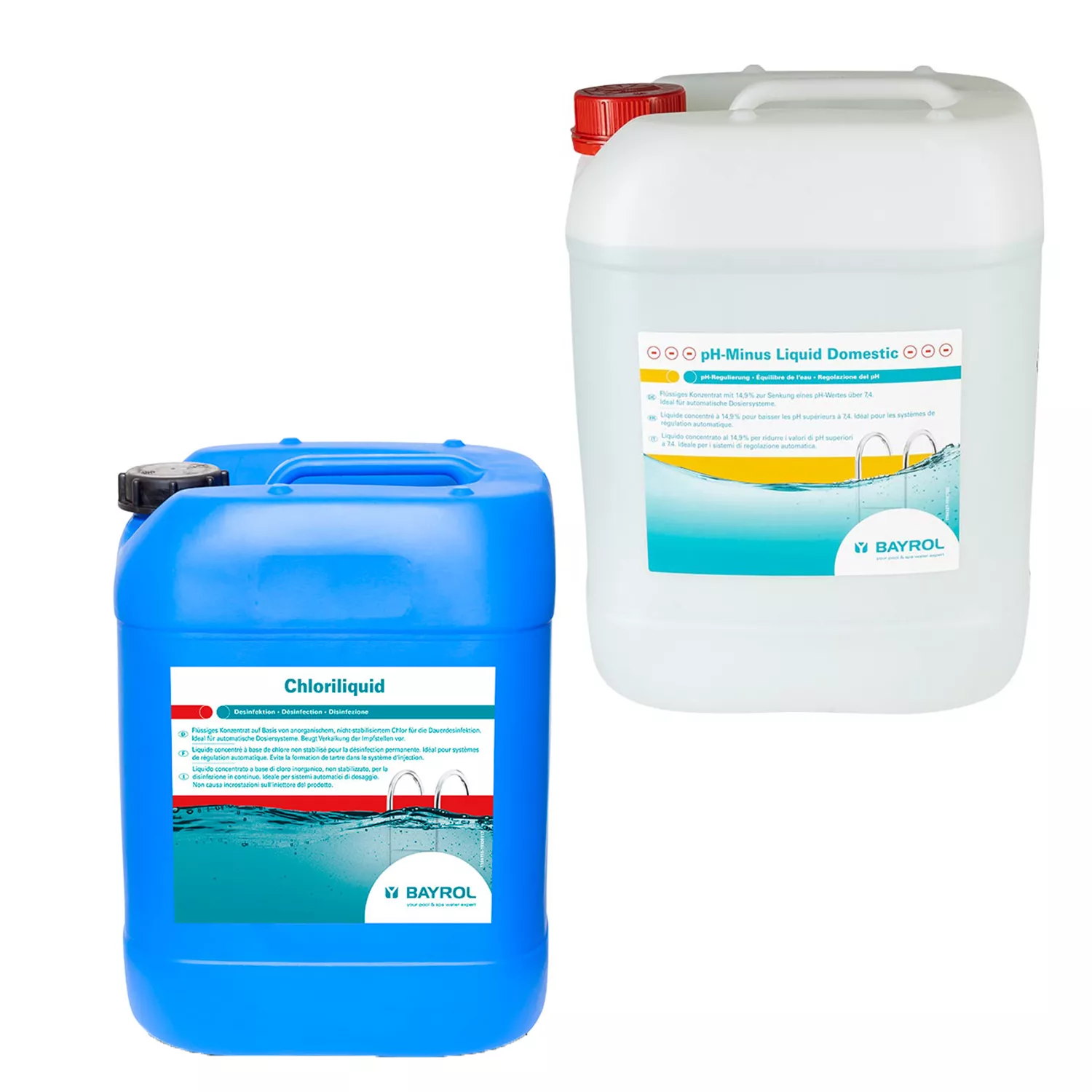 Styroporpool Komplettset Premium Weiß mit Treppe Colossos - 700 x 350 x 150 cm