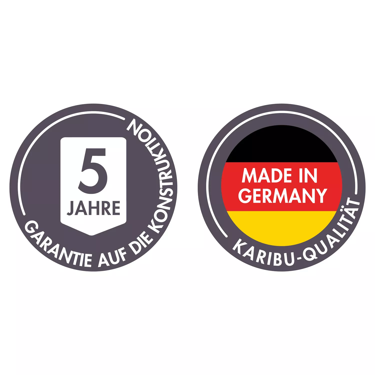 Karibu Pavillon Cubus - ohne Anbau