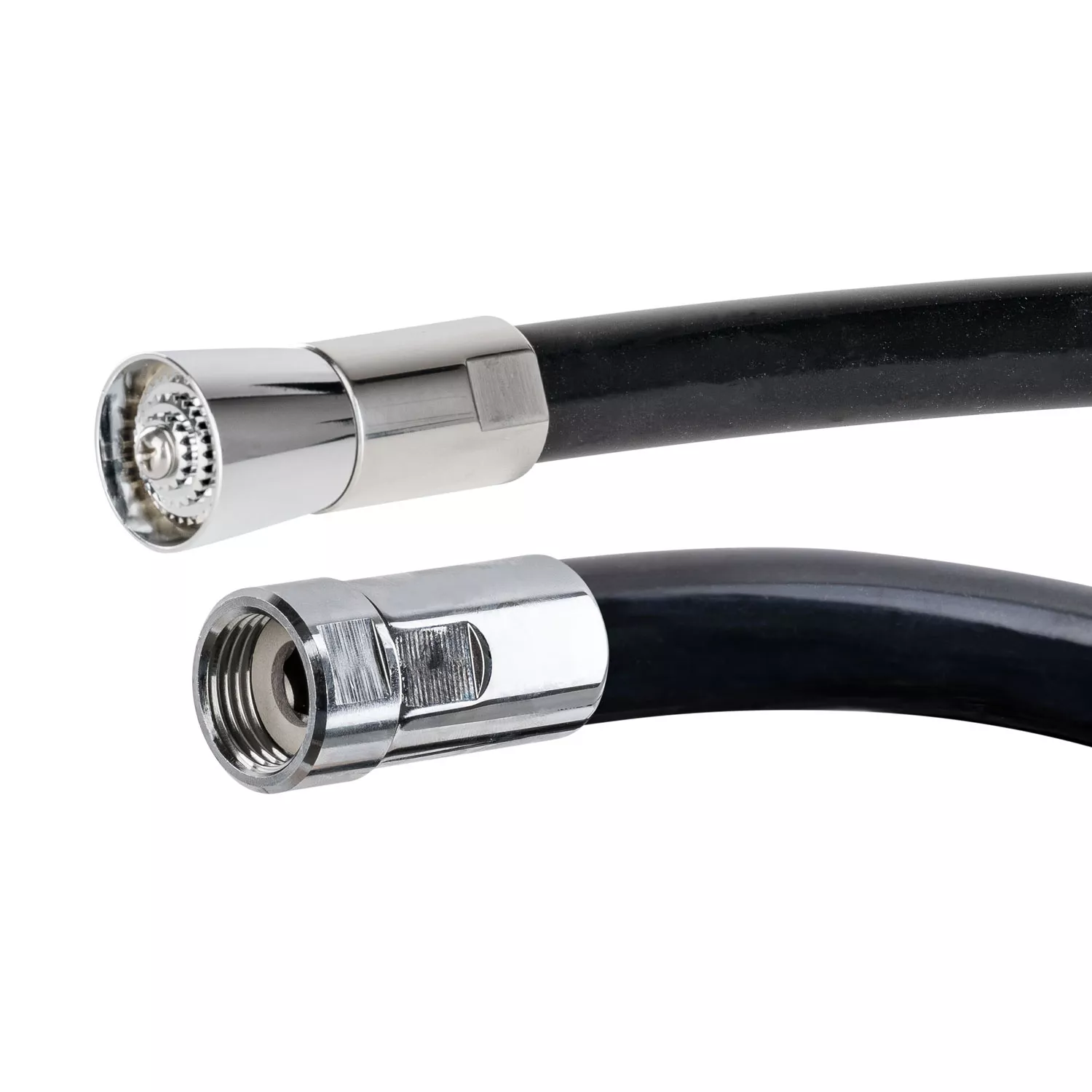 Knauss Kneippschlauch schwarz Siebstrahldüse inkl. Halterung - 2m