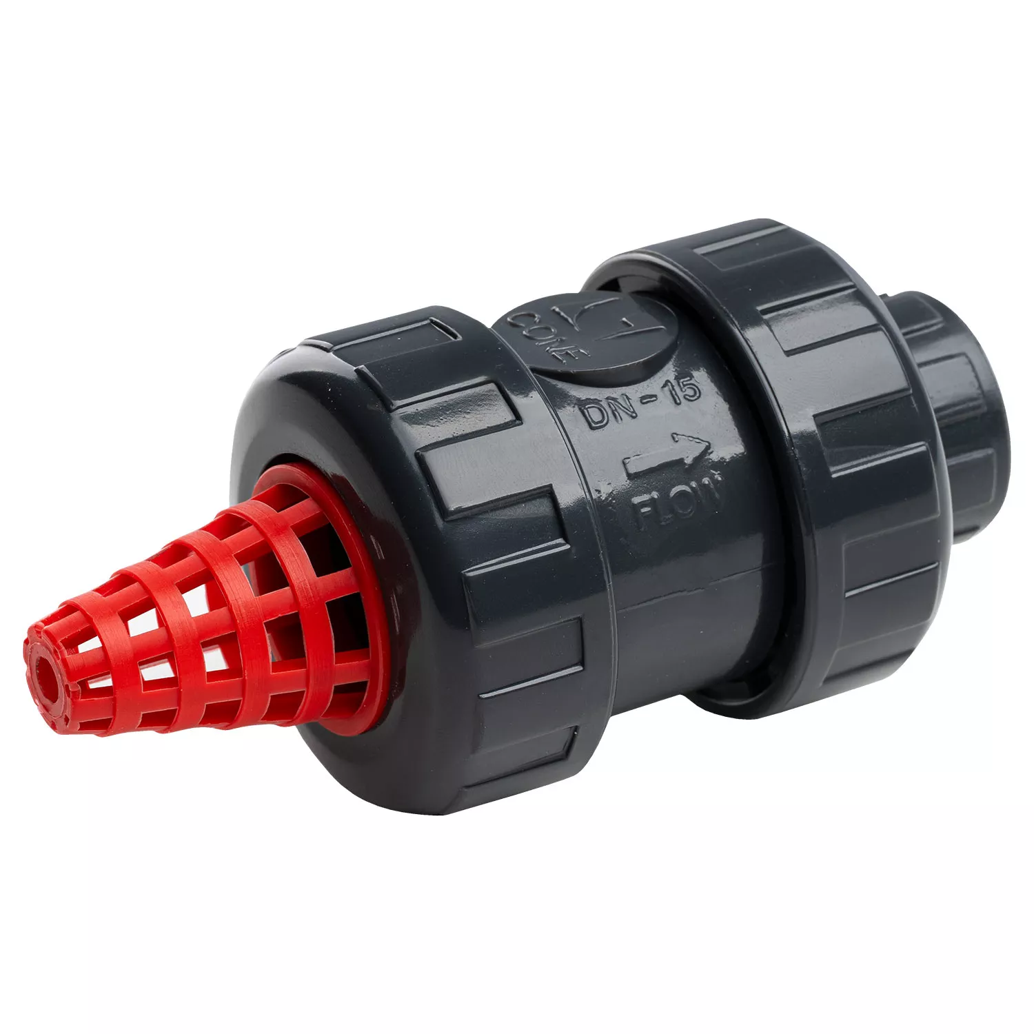 PVC_Rueckschlagventil_mit_Korb_1 PVC Rückschlagventil mit Korb - d 20 mm