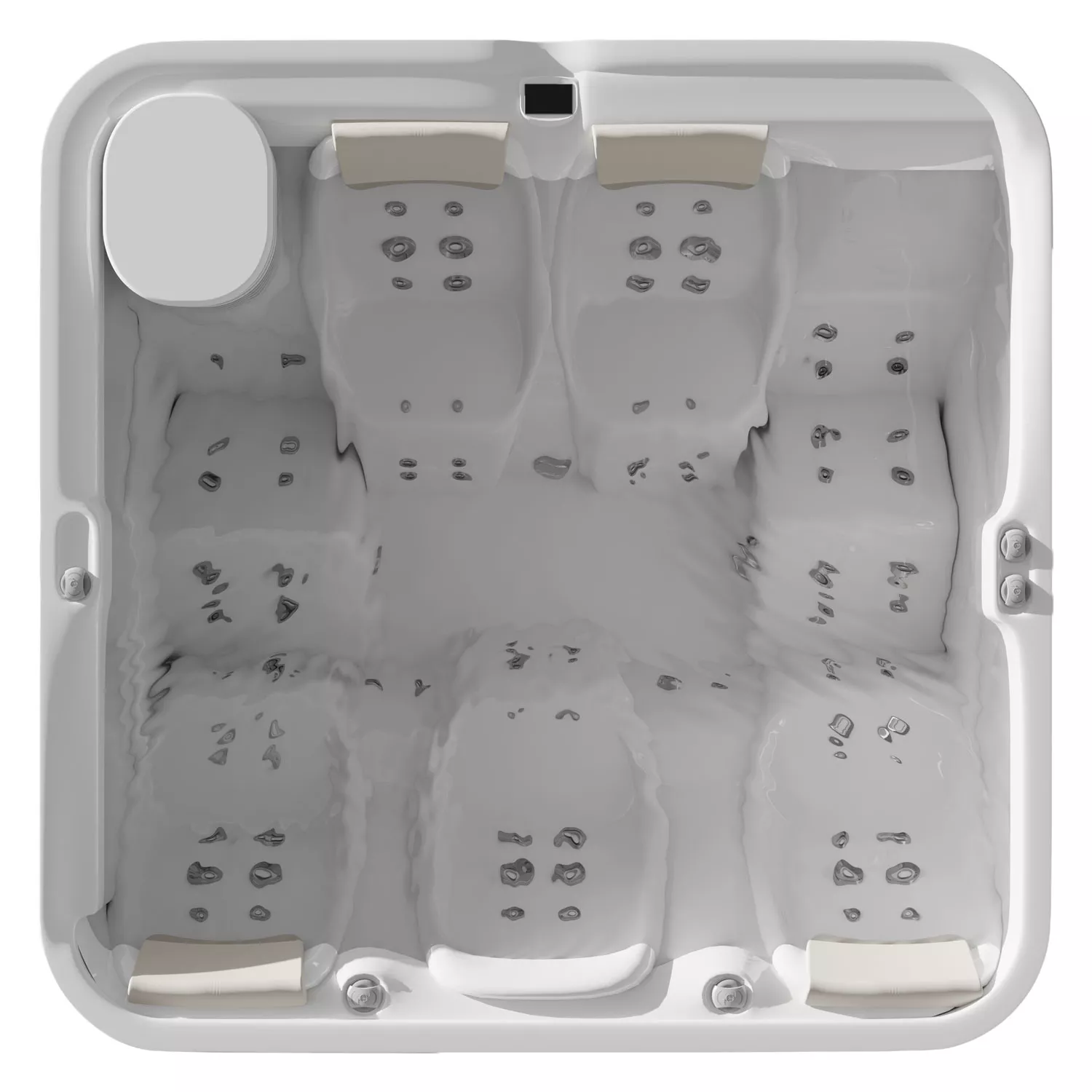 europool-spa-elysium-whirlpool-elysium-grau-oben-wasser Europool Spa Elysium Whirlpool