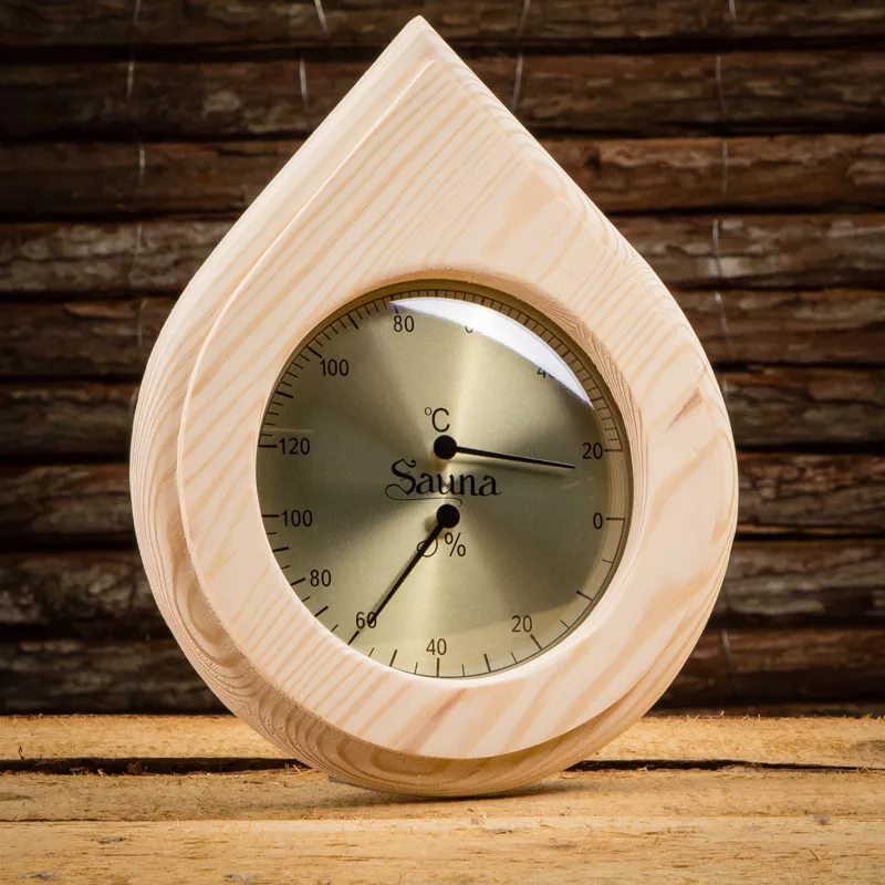 Sauna-Thermo-Hygrometer Tropfen 251 THP 