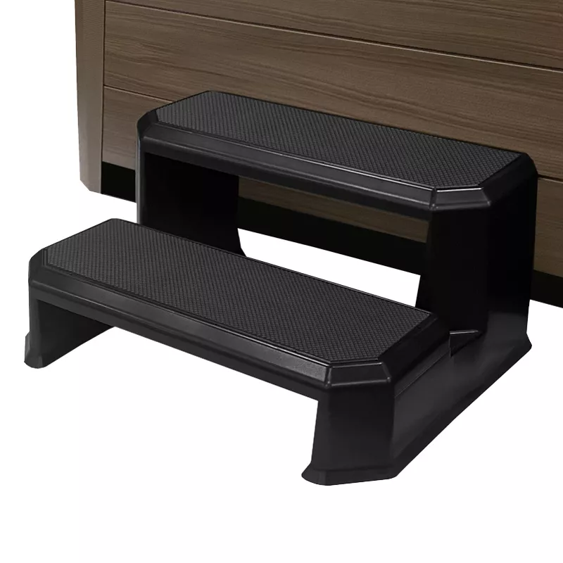 leisure-concepts-evo-step-whirlpooltreppe-neben-whirlpool Leisure Concepts Evo Step Black Whirlpooltreppe