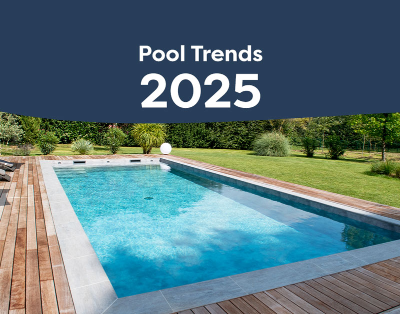 Die Pool Trends für 2025: Pooldesigns, Energieeffizienz und Smart Pool