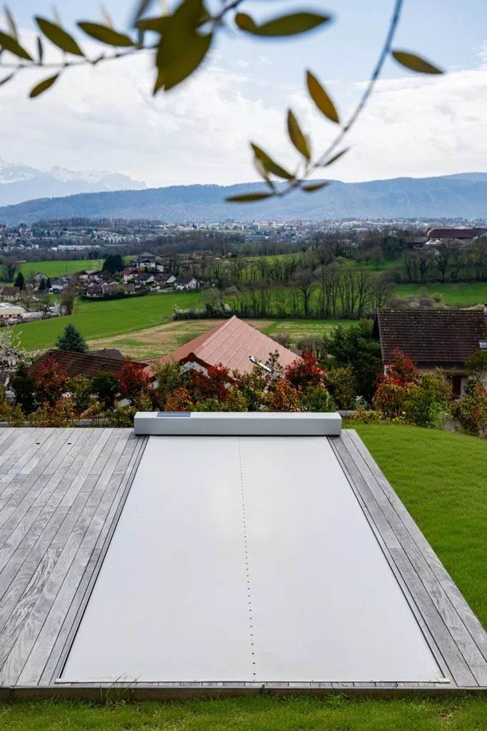 Coverseal elektrische Poolabdeckung - Tiefschwarz - 500 cm x 300 cm - ohne Montage