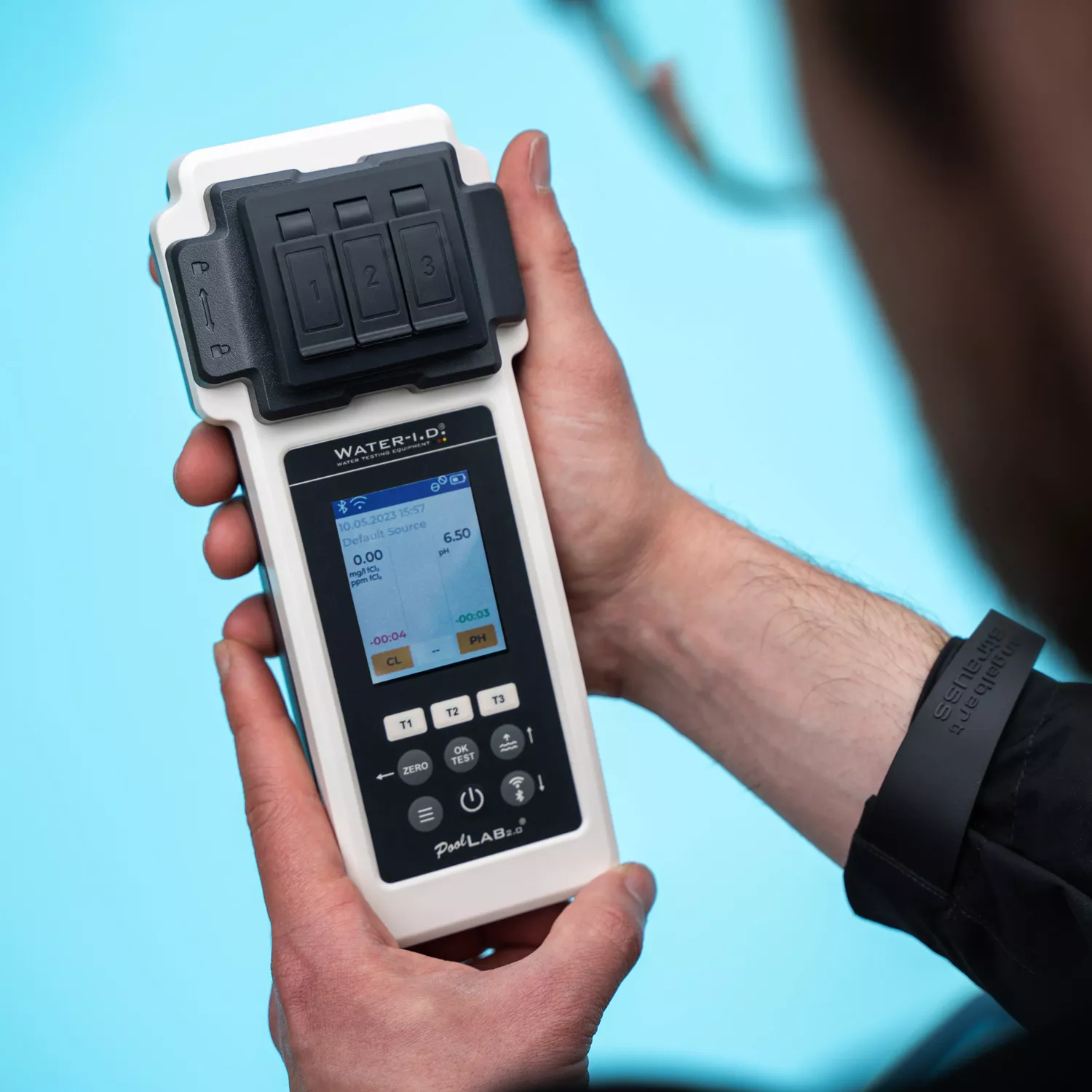 Water-I.D. PoolLab 2.0 Photometer Pooltester 