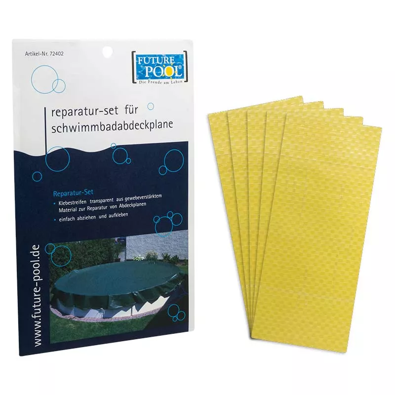 Reparatur Set selbstklebend PEB Planen transparent 7,5 x 18 cm