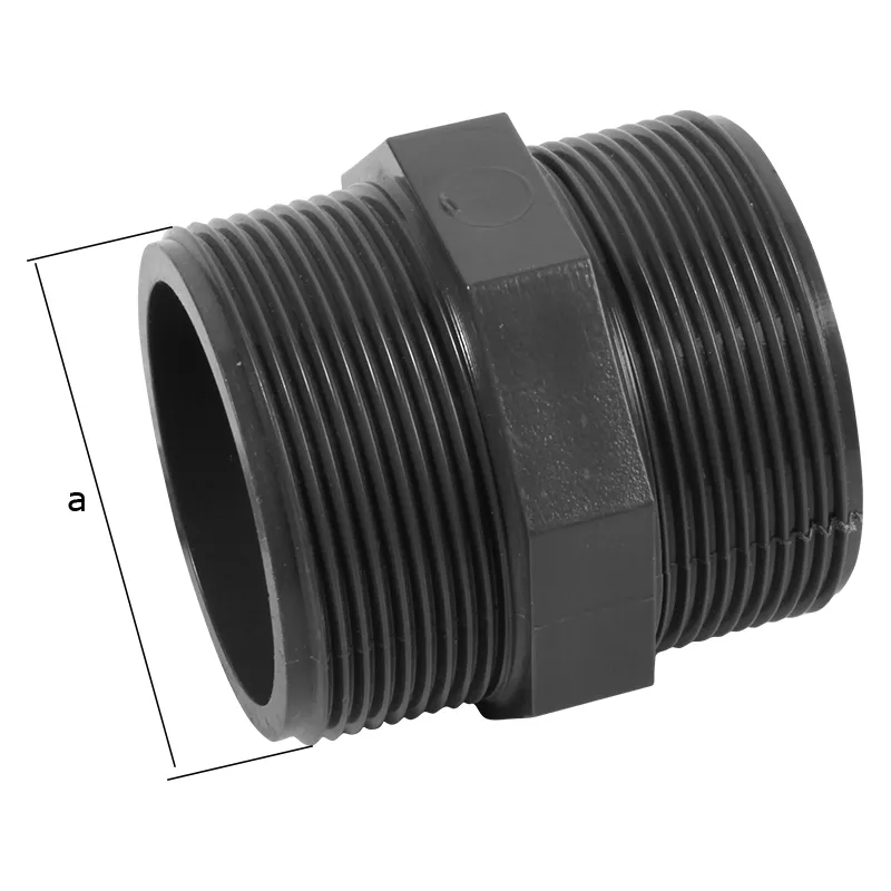 5191196 PVC Doppelnippel 1 1/2 Zoll AG