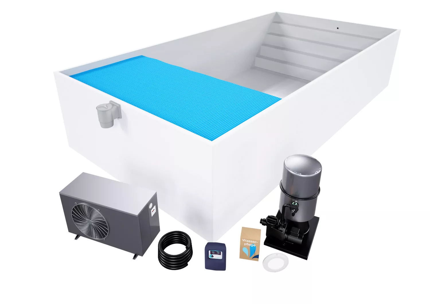 Isotherm-Pool_Komplettset_Premium_hellgrau_mit_Treppe_Colossos_1 Isotherm-Pool Komplettset Premium hellgrau mit Treppe Colossos