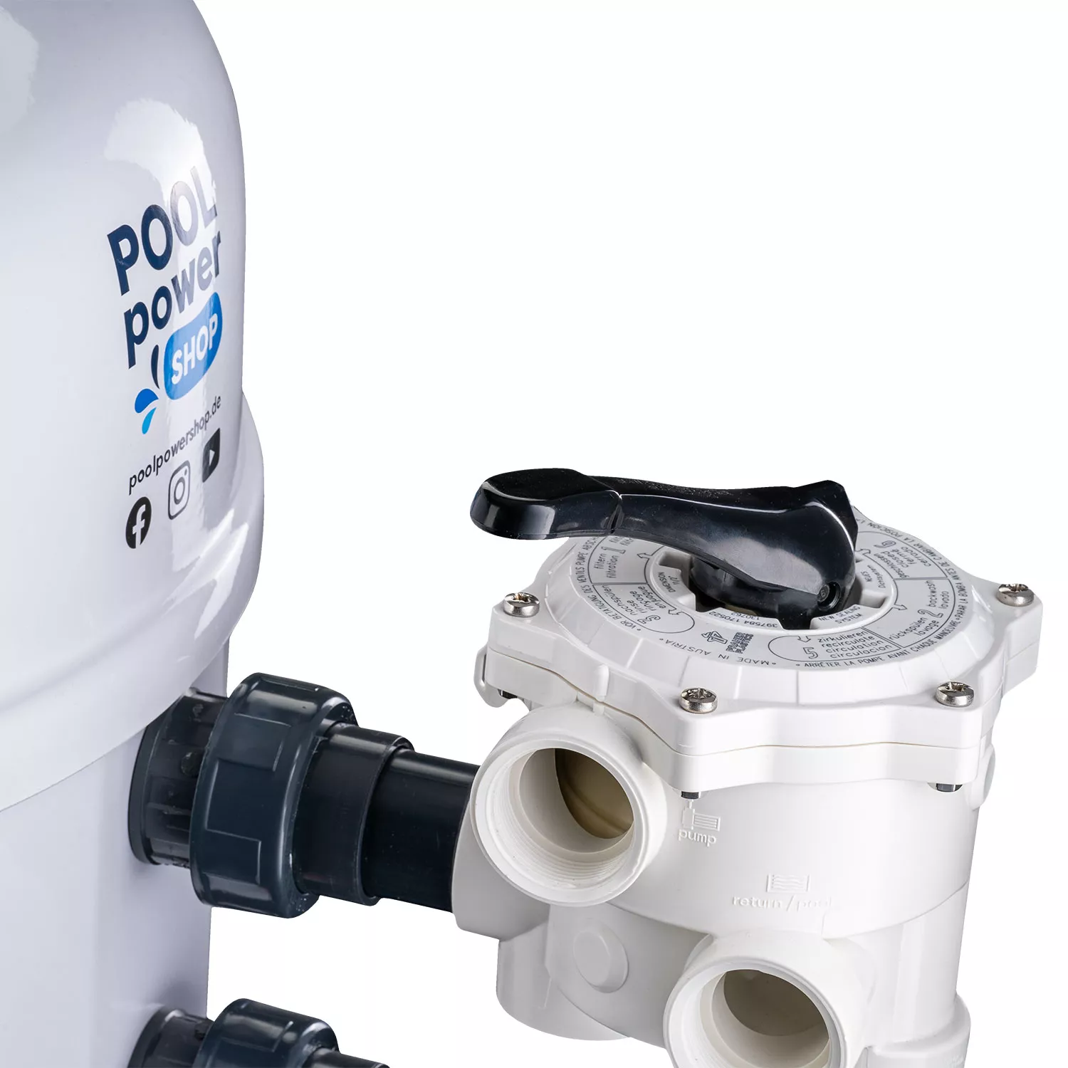 Sandfilteranlage_Poolpowershop_CleanPower_GFK_500_mm_mit_Speck_Badu_Alpha_Eco_Soft5 Sandfilteranlage Poolpowershop CleanPower Premium GFK 500 mm mit Speck Badu Alpha Eco Soft
