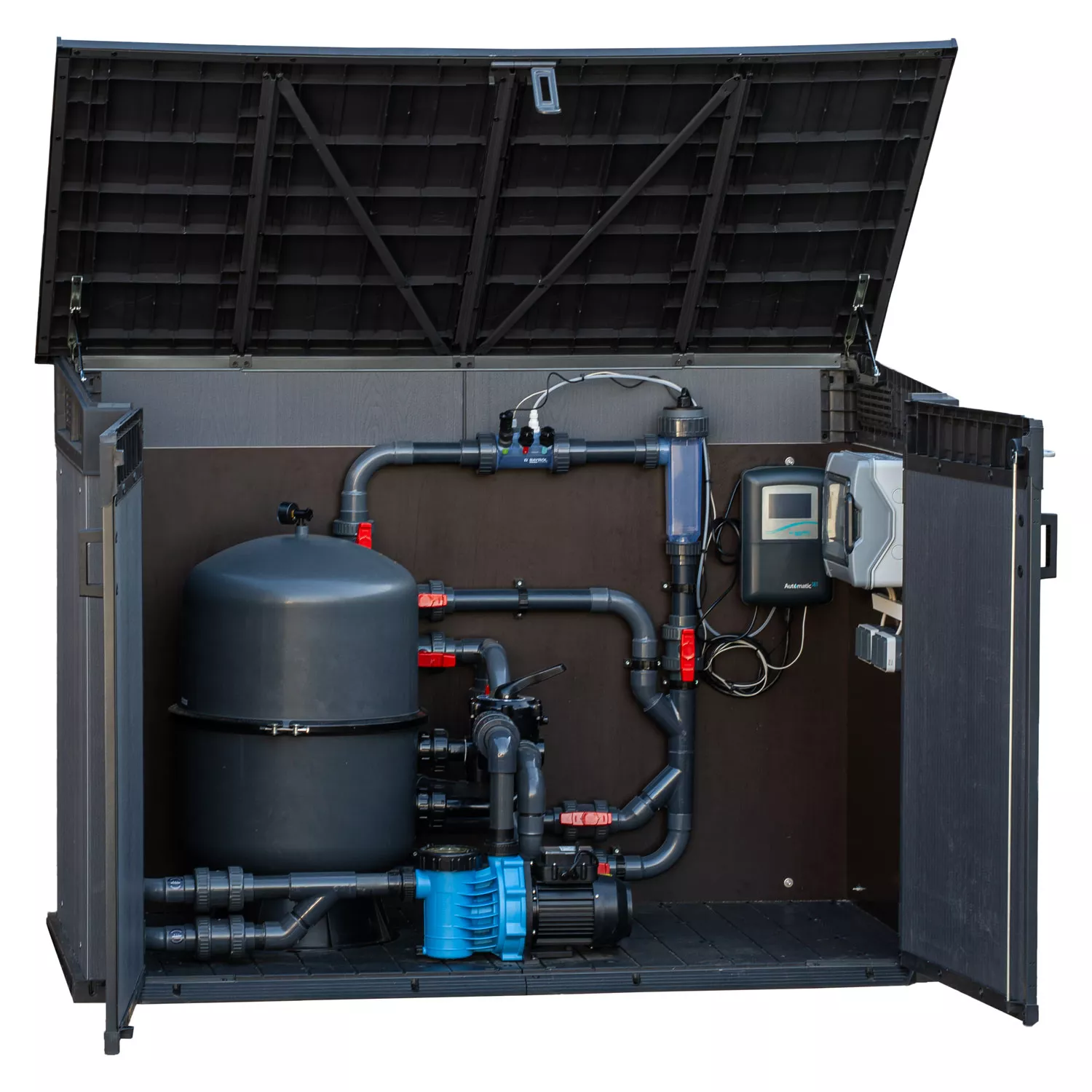 Pooltechnik Box Komplettset Salzelektrolyse