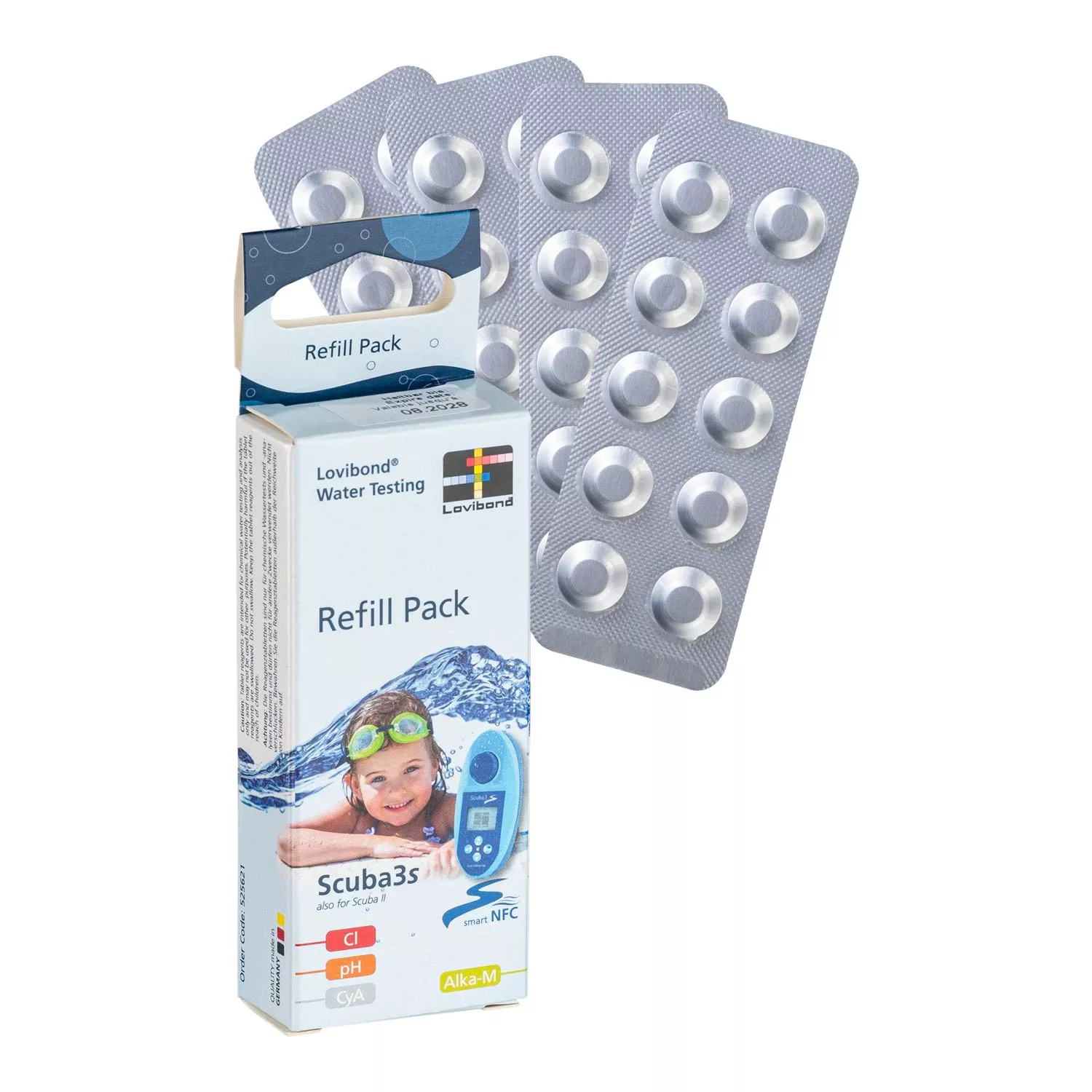 Lovibond Refill Pack Scuba Chlor und pH