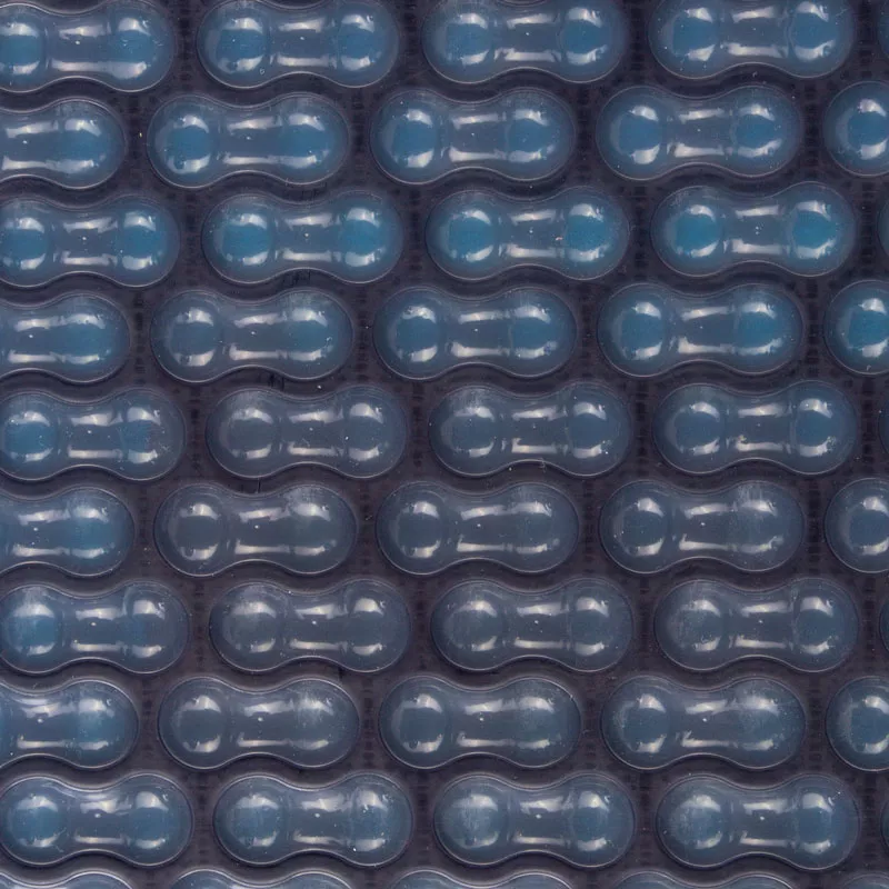 Solarfolie 3,50 x 7,40 m Oval Midnight/Blue 500 GeoBubble