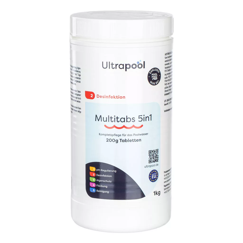 Ultrapool 5 in 1 Multitabs 200 g - 1 kg