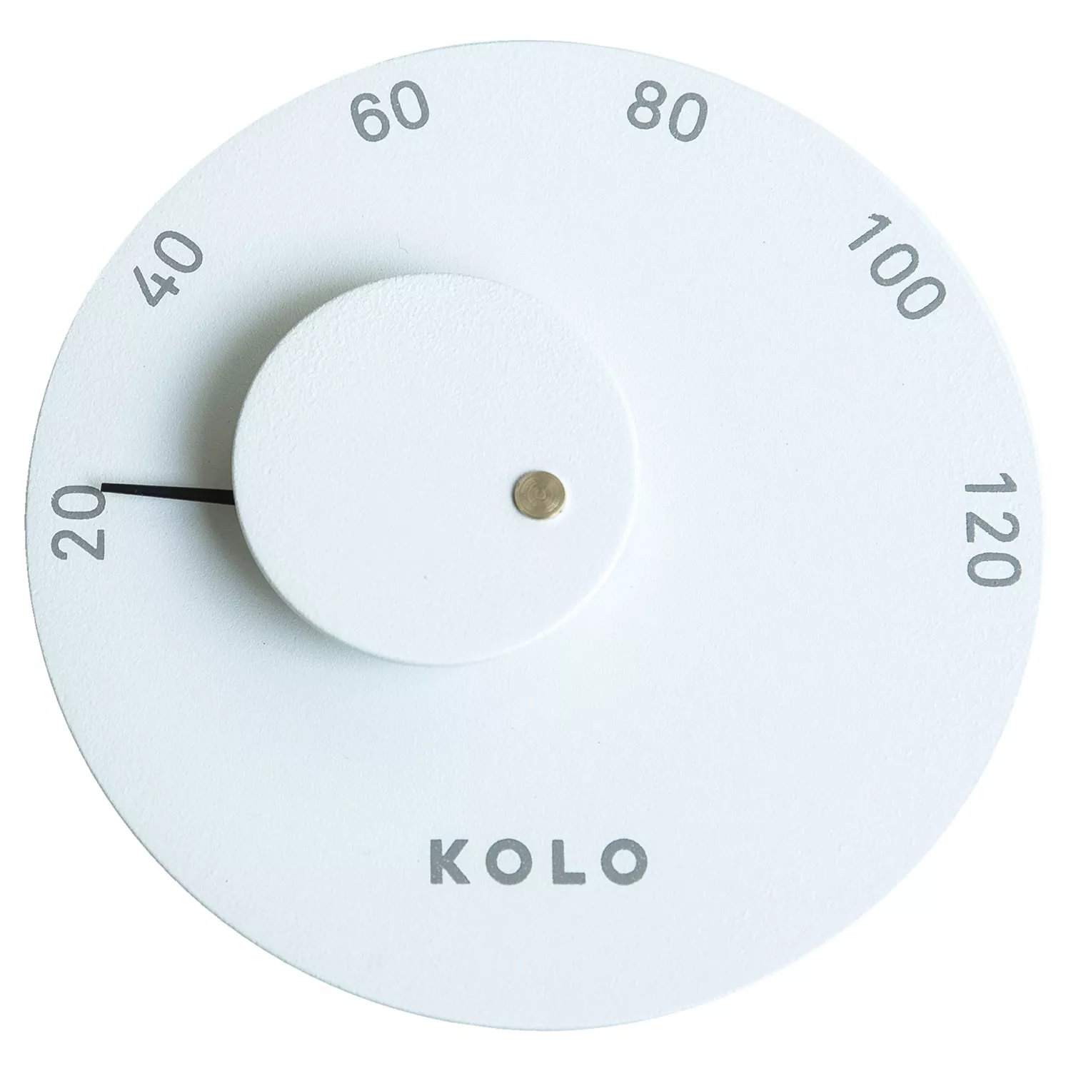 Kolo Sauna Thermometer Nr. 2 weiß 