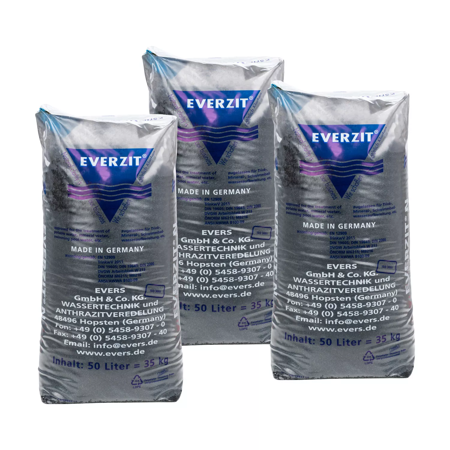 everzit-filtermaterial EVERZIT N Filtermedium 109,5 kg