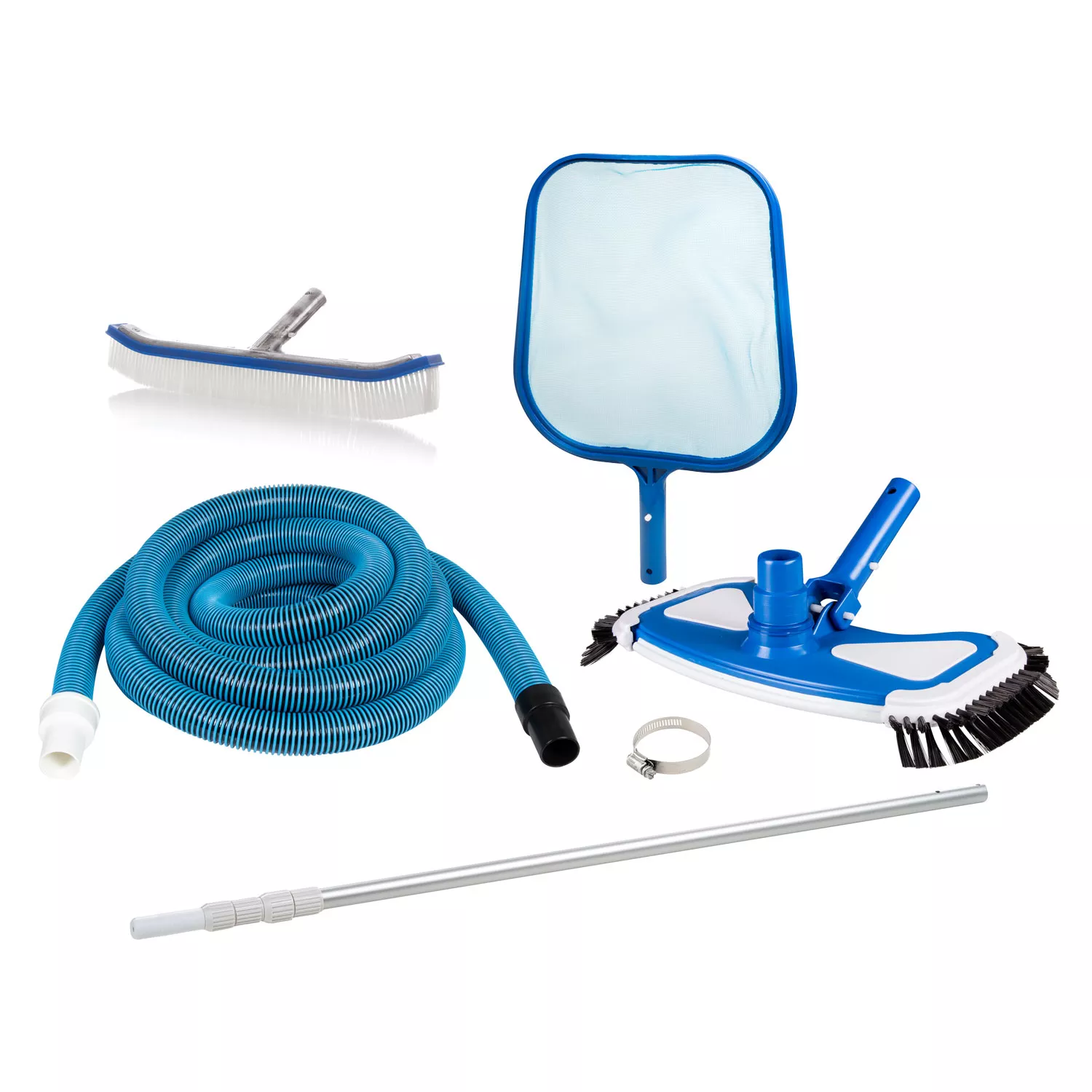 reinigungsset Oku Emotion Fun Holzpool Komplettset Comfort Rund - 4,1 m