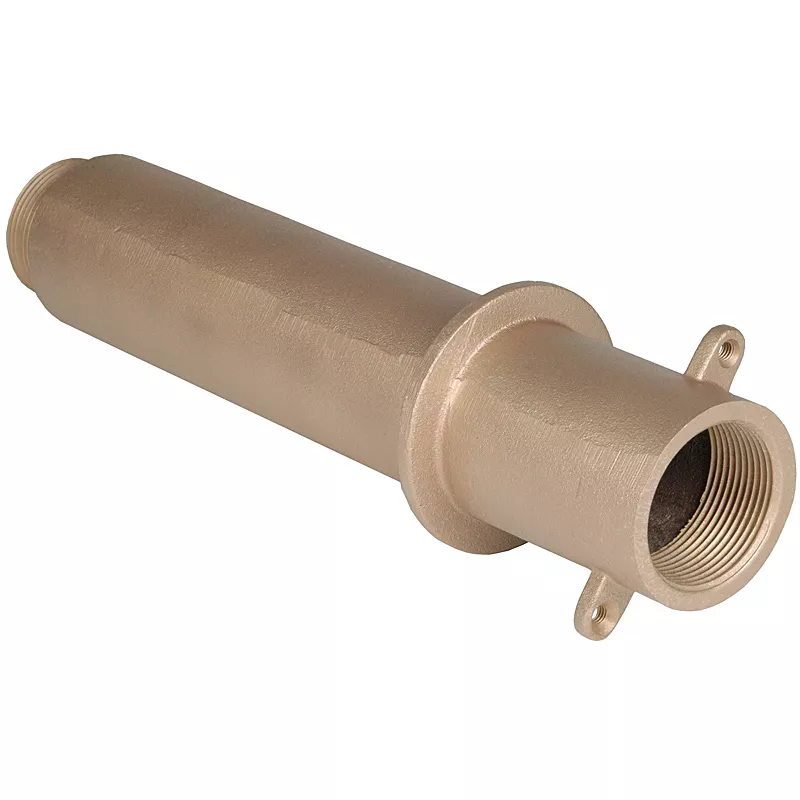 3042050 Wanddurchführung für Fliesenbecken aus Rotguss