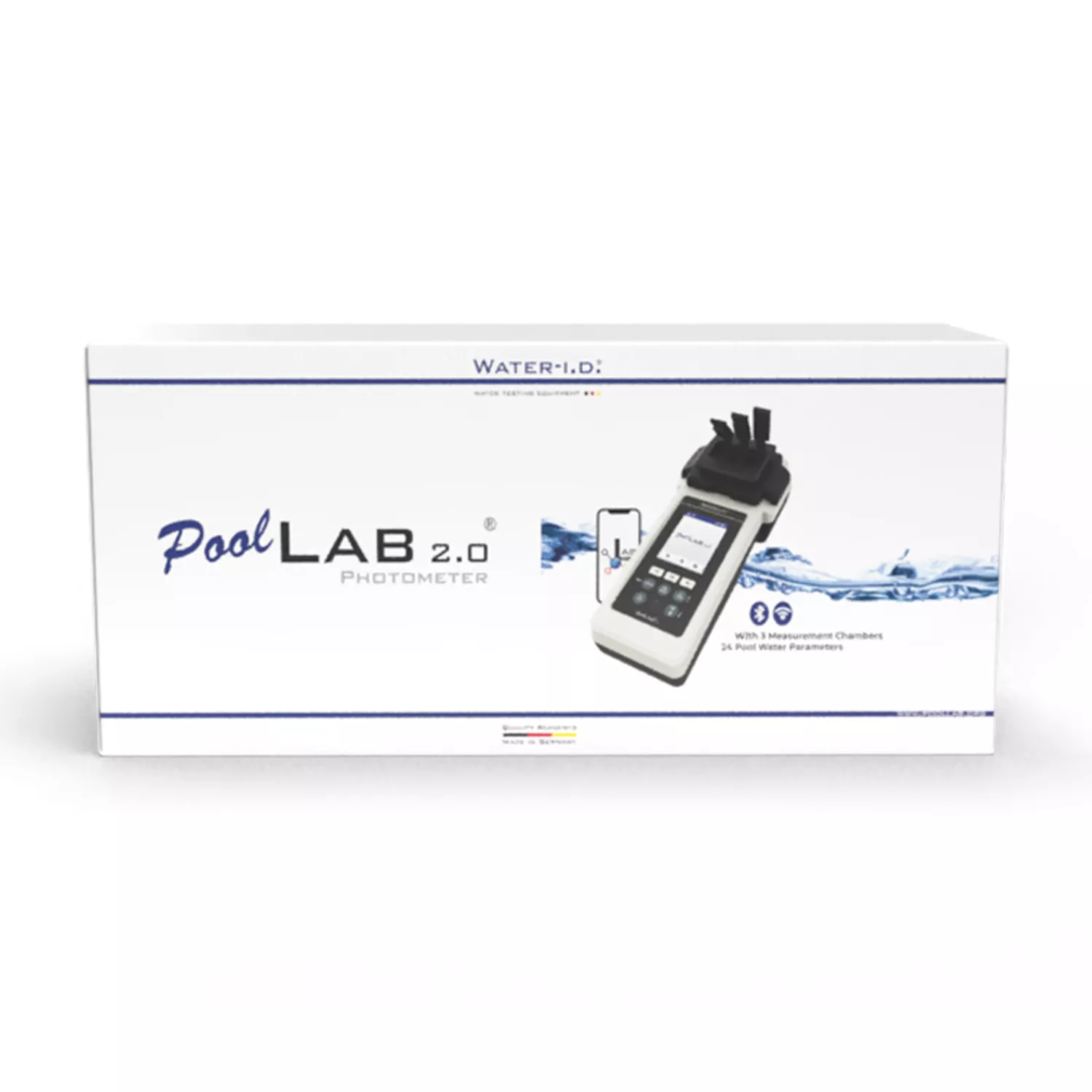 Water-I.D. PoolLab 2.0 Photometer Pooltester 
