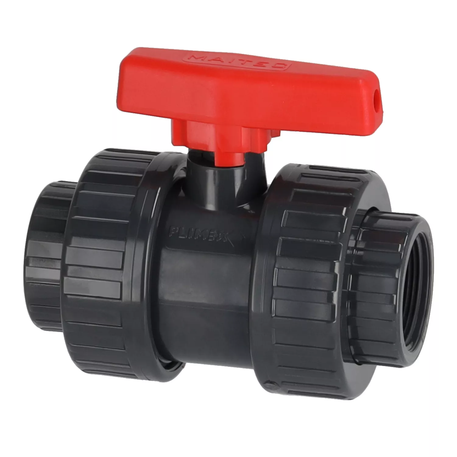 PVC Kugelhahn Safe Innengewinde/ Überwurfmutter