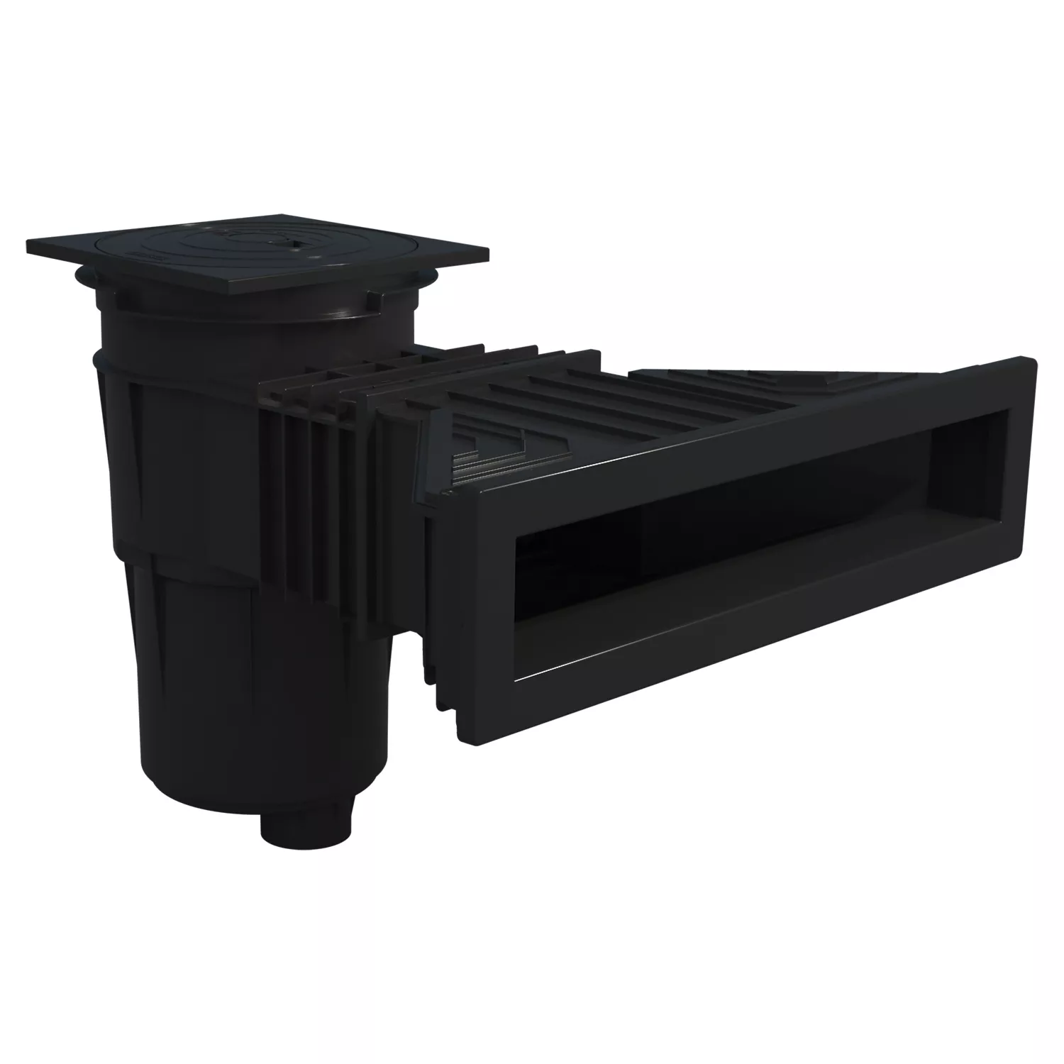 Astral-ABS-Slim-Skimmer-175-l-anthrazit-Folien-Fertigbecken Astral ABS Slim-Skimmer 17,5 l anthrazit Folien/ Fertigbecken