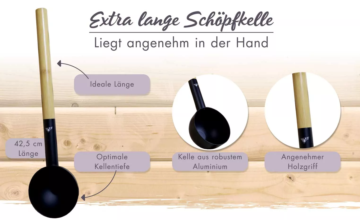 Karibu Saunazubehör Set Premium
