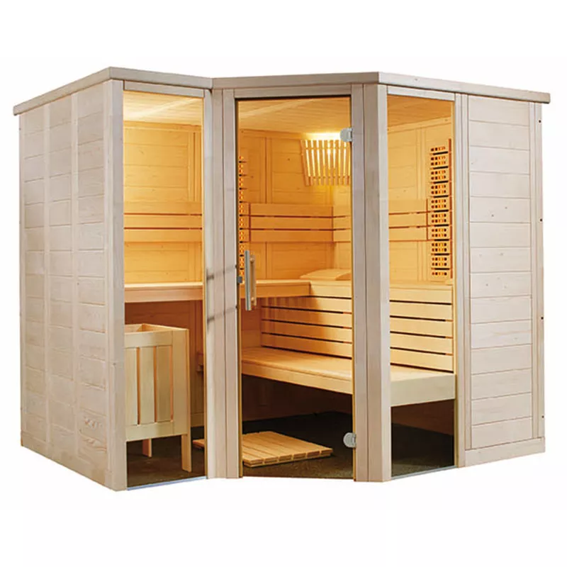 1030271_pic1 Massivsauna Arktis Infra+ Sauna-Infra-Kombi