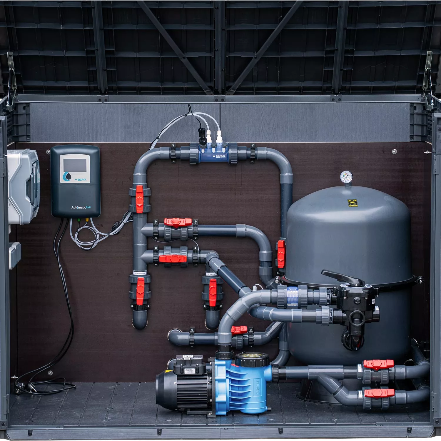Pooltechnik Box Komplettset Chlordosierung | CLPHBOX