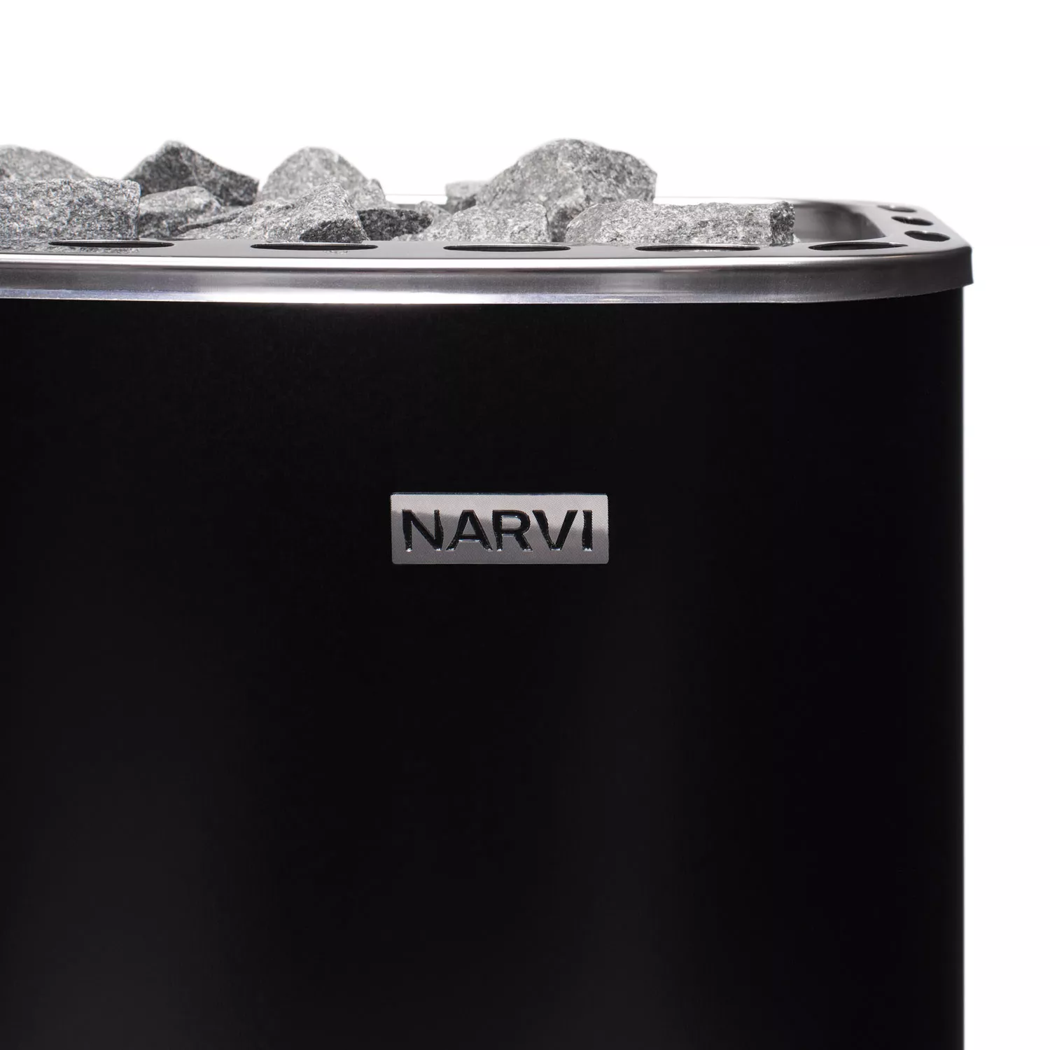Narvi Fjäll E 600 Schwarz Saunaofen - 6 kW