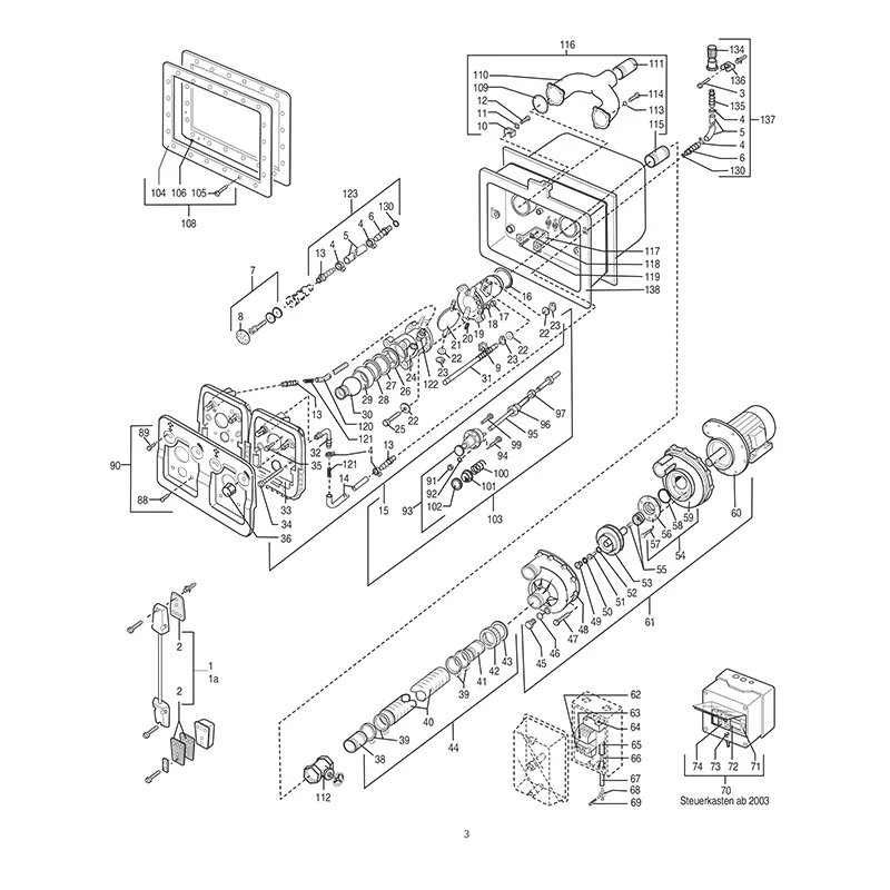 110189 Abdeckplatte POS 33 UWE Gegenstromanlage ST 500 110189