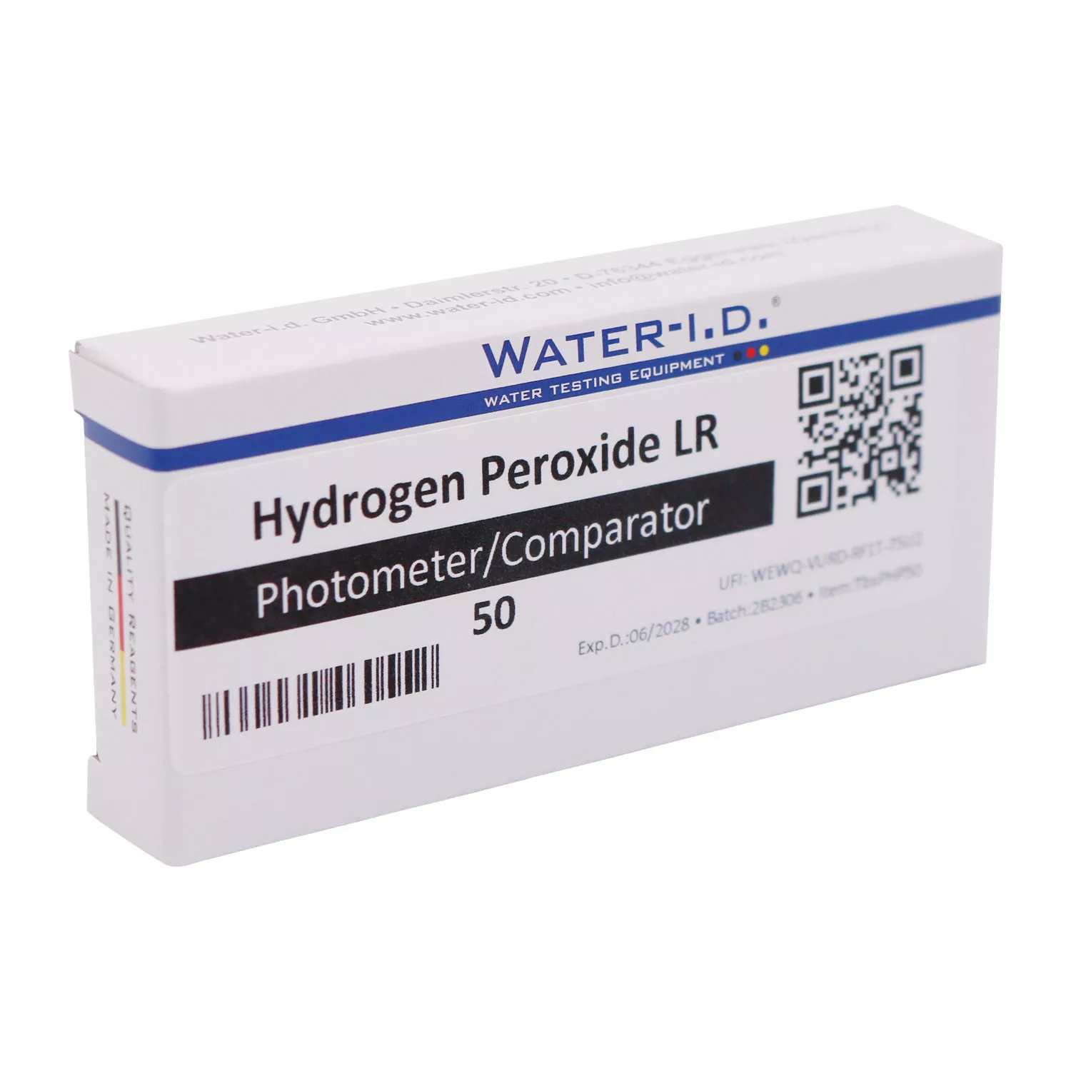 Hyd. Peroxide LR Testtabletten für Poollab