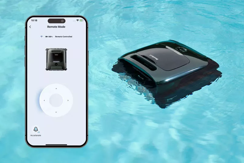 Poolroboter mit App Steuerung