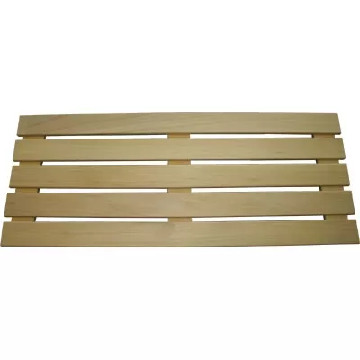 N10258 Sauna Fußrost aus Abachi Holz 53 x 133 cm