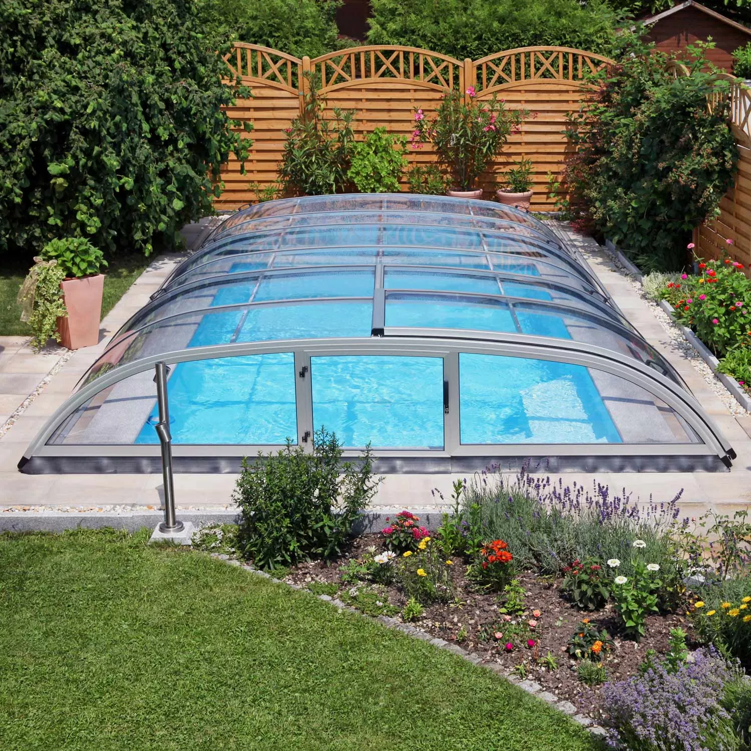 Poolueberdachung-Flat-Clear_1-1 Poolüberdachung Flat Clear 450