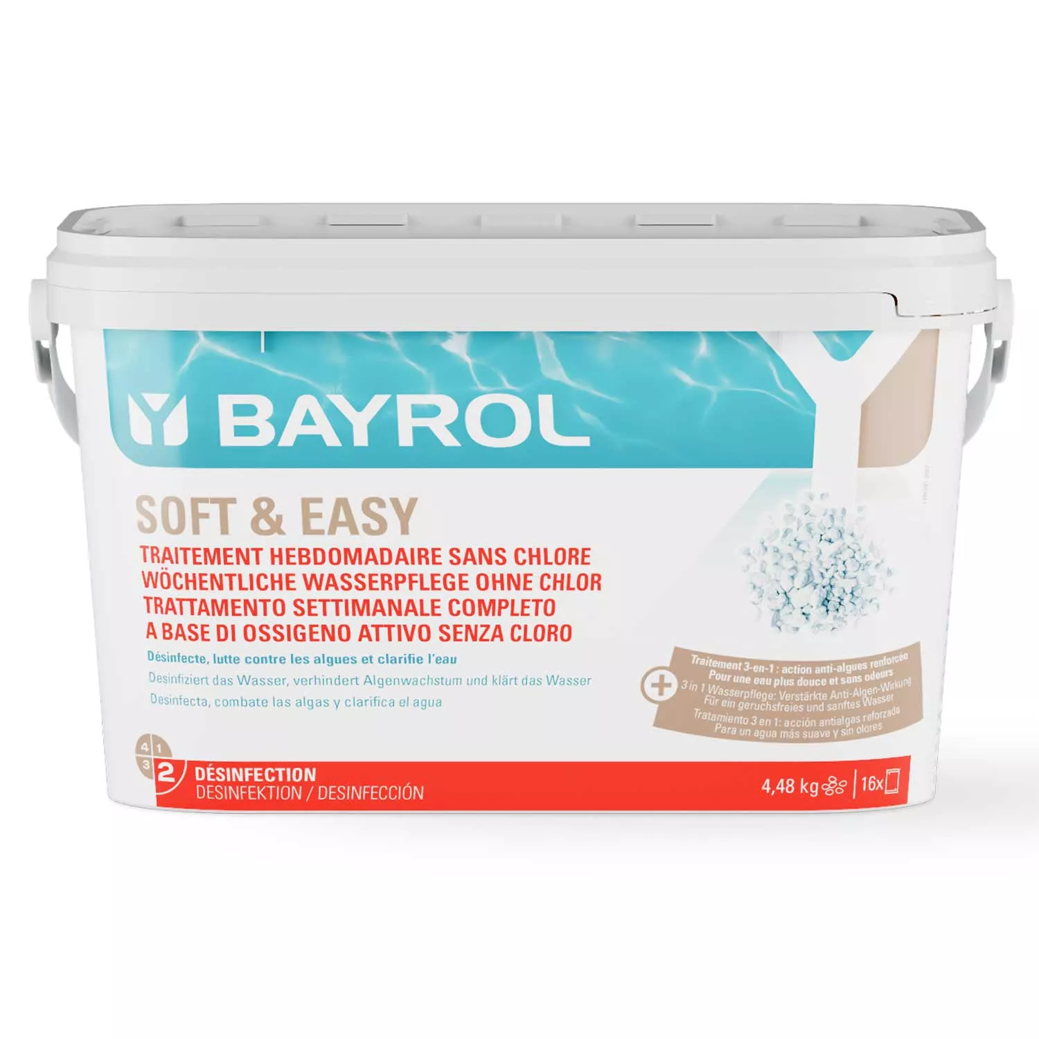 Bayrol Soft & Easy Aktivsauerstoff - 16,8 kg (30 m³)