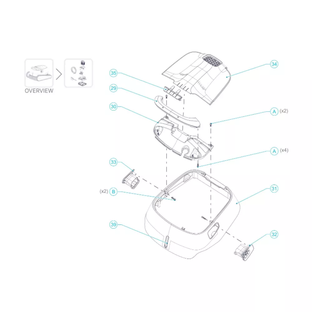 Original Husqvarna Filterabdeckung 537066302 – Passender Ersatz Für Viele Modelle (OEM-Teil)