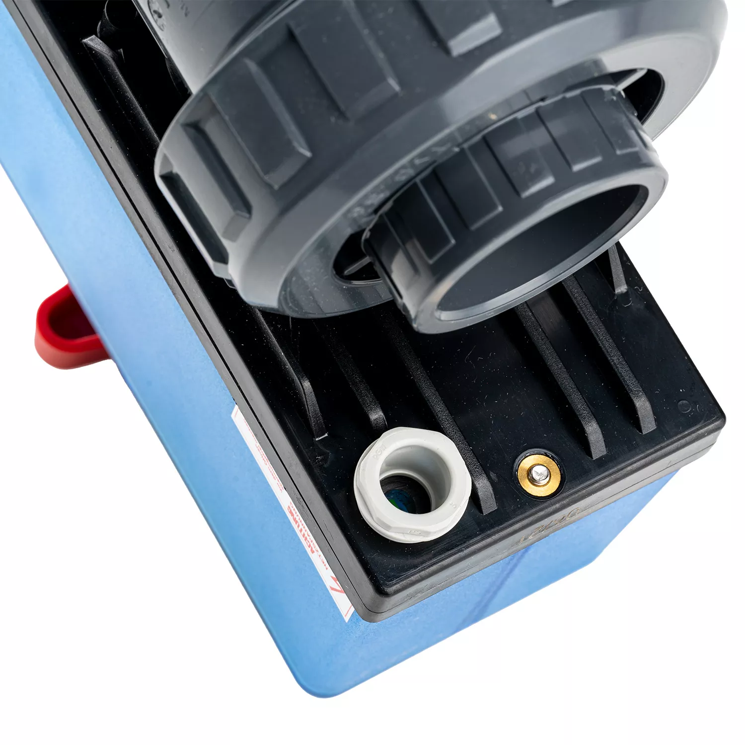 PVC-Kugelhahn-mit-Stellantrieb_4 PVC Kugelhahn d 63 mm mit Stellantrieb 230 Volt