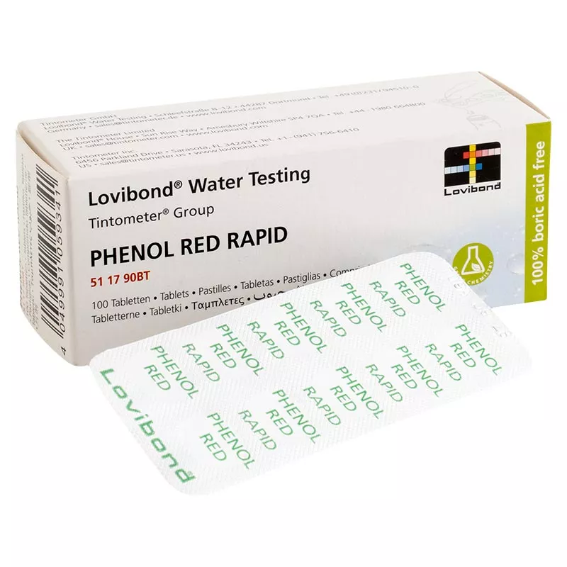 Lovibond Phenol Red Testtabletten pH für Pooltester